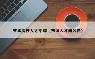 玉溪高校人才招聘（玉溪人才网公告）