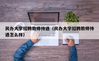 民办大学招聘教师待遇（民办大学招聘教师待遇怎么样）