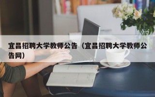 宜昌招聘大学教师公告（宜昌招聘大学教师公告网）