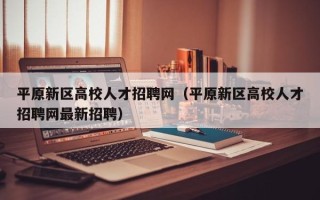 平原新区高校人才招聘网（平原新区高校人才招聘网最新招聘）