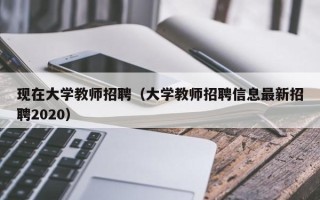 现在大学教师招聘（大学教师招聘信息最新招聘2020）